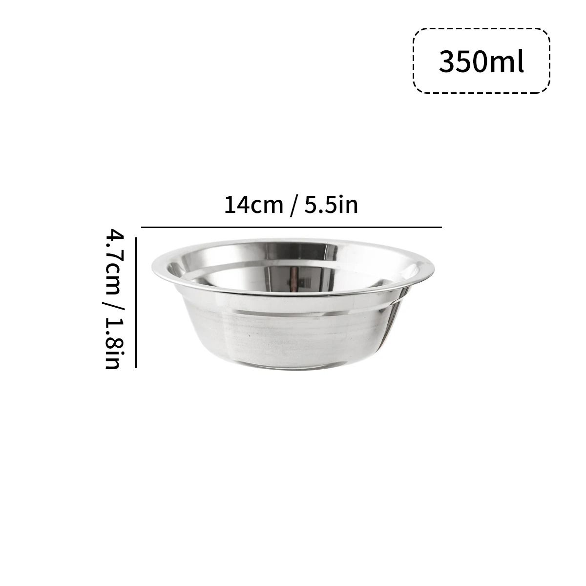 Large Capacity Stainless Steel Mixing Bowl Salad Kneading Bowl