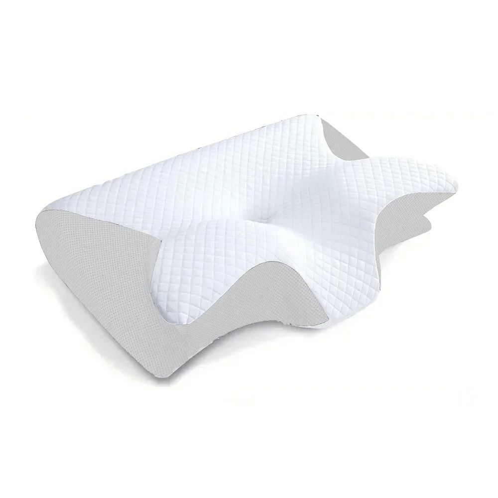 Butterfly Memory Foam Cervical Pillow for Neck Pain Relief and Comfortable Sleep