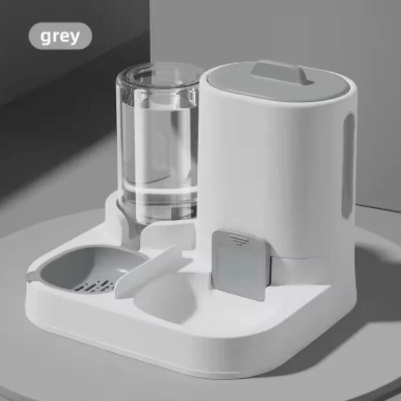 FreshFlow 2 in 1 Cat Feeder and Automatic Pet Water Dispenser