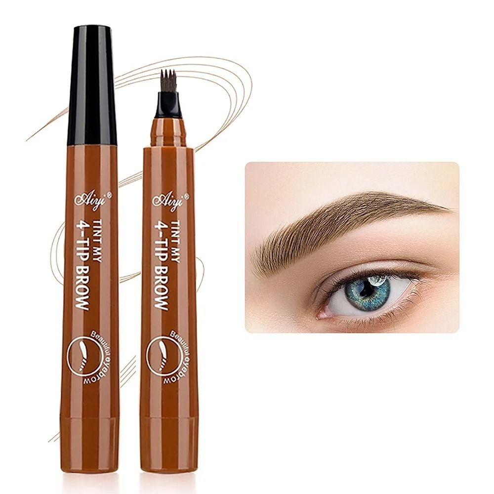 Microblading Effect Four Tip Eyebrow Pencil Long Lasting Waterproof Brow Pen