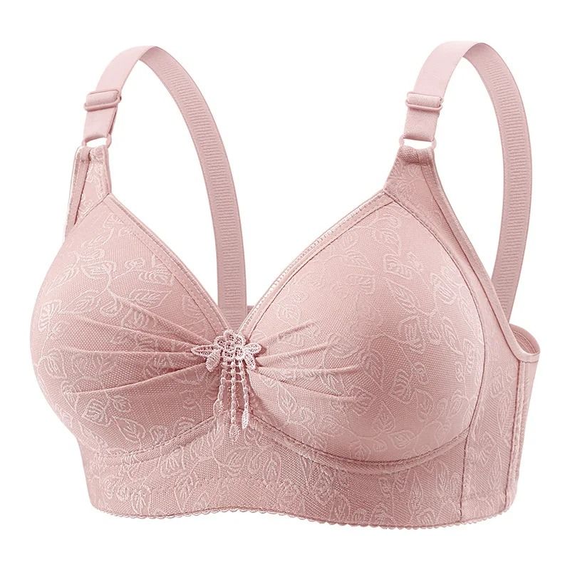 ComfortLift Wireless Push Up Bra for Plus Size Women 36-50 B C Cup
