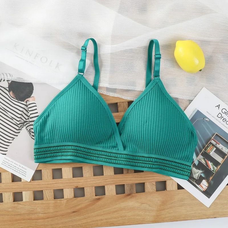 PureLift Seamless Push Up Bra Wireless V Neck Bralette