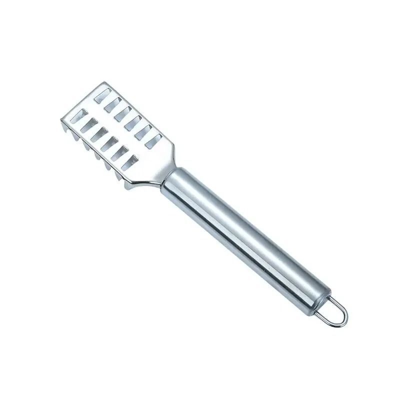 AquaClean Stainless Steel Fish Scale Scraper and Fillet Knife Tool