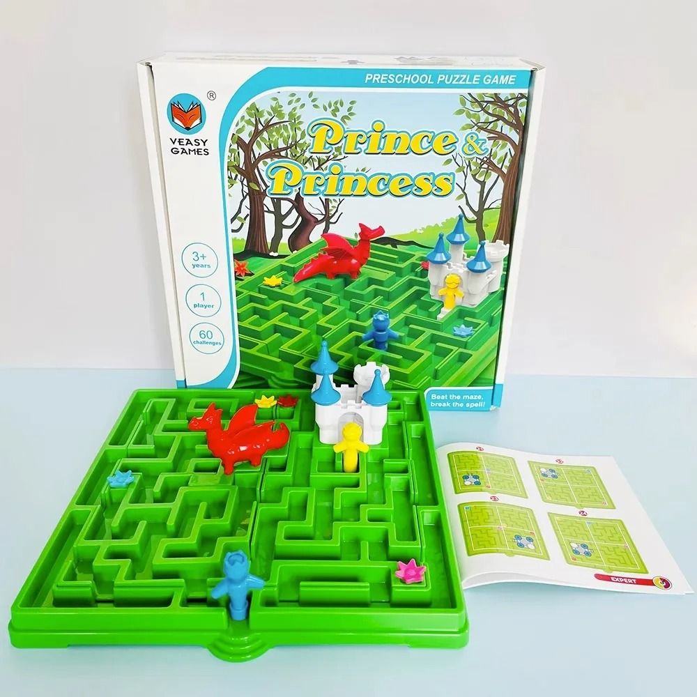 Challenge The Maze Thinking Board Game Multi Level Parent Child Tabletop Toy