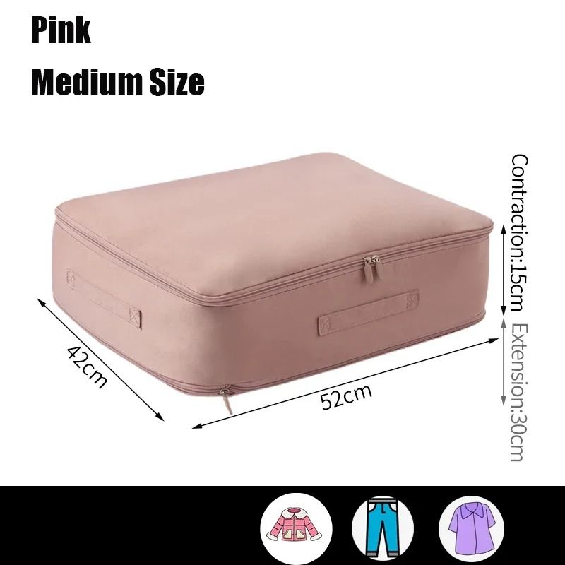 Large Capacity Compression Clothes Storage Bag Waterproof Quilt Organizer
