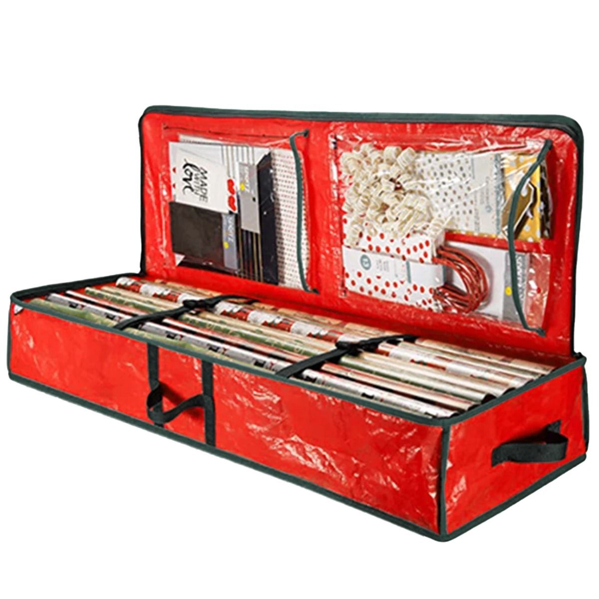40 Inch Christmas Wrapping Paper Storage Organizer Bag