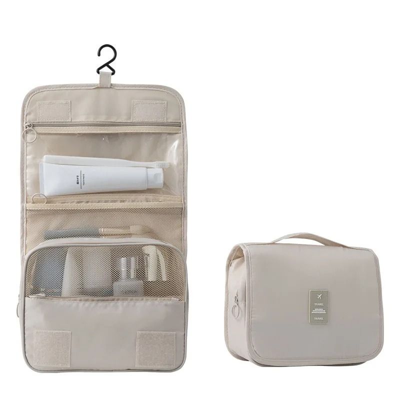Large Capacity Travel Makeup Organizer Waterproof Toiletry Bag