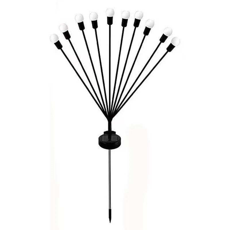 FireflyGlow Solar Firefly Garden Lights Swaying Outdoor Decorative Pathway Lights