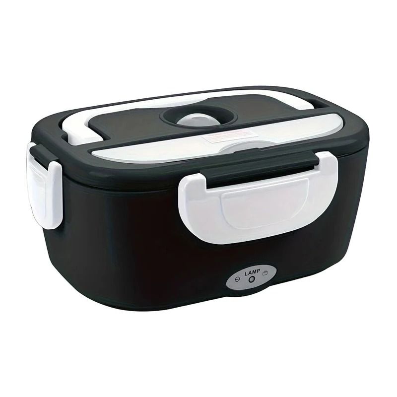 2 in 1 Electric Lunch Box Car Food Warmer Portable Heated Food Container for Office and Travel