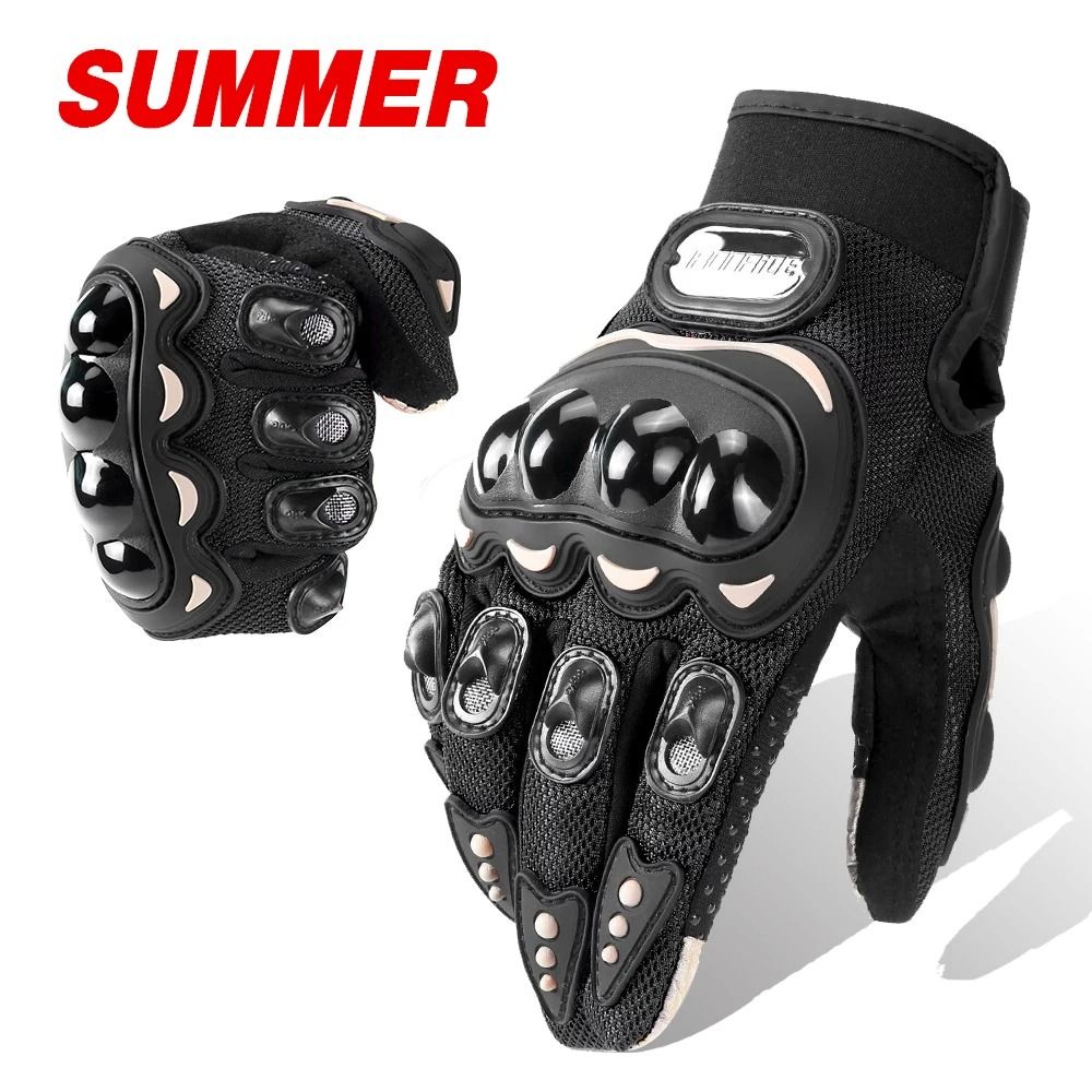 Motorcycle Gloves Waterproof Winter Riding Gloves with Touch Screen and Windproof Protection