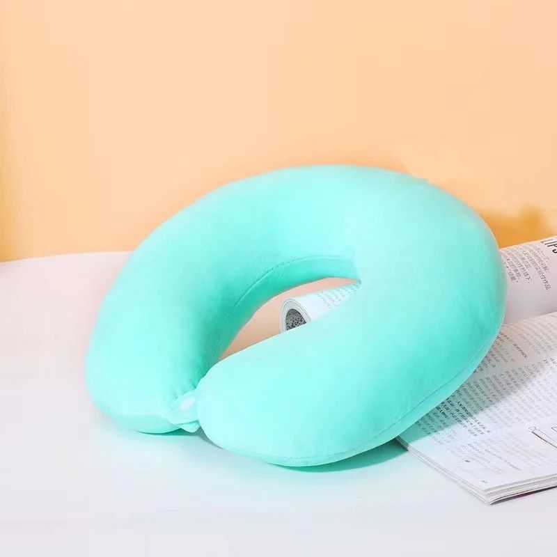 Portable U Shaped Cervical Neck Pillow Soft Travel and Car Neck Support Pillow