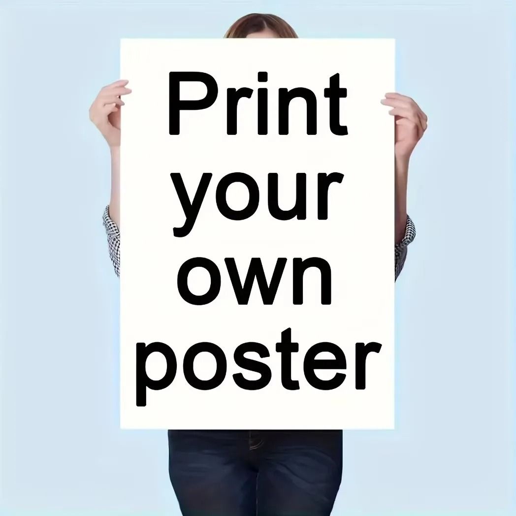 Custom Canvas Poster Personalized Photo Print Wall Art for Home Decor