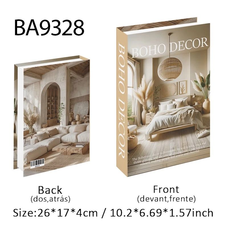 Decorative Book Storage Box Lucky Cat Japanese Home Decor Hidden Storage Book