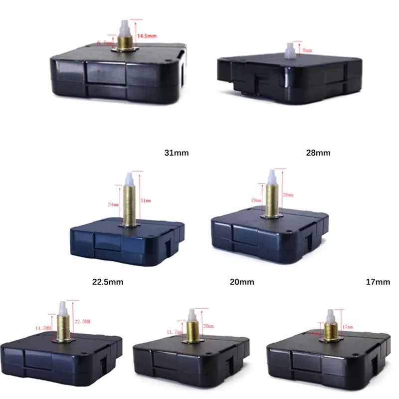 Quartz Clock Movement Replacement Silent Clock Motor DIY Wal | Inspire ...