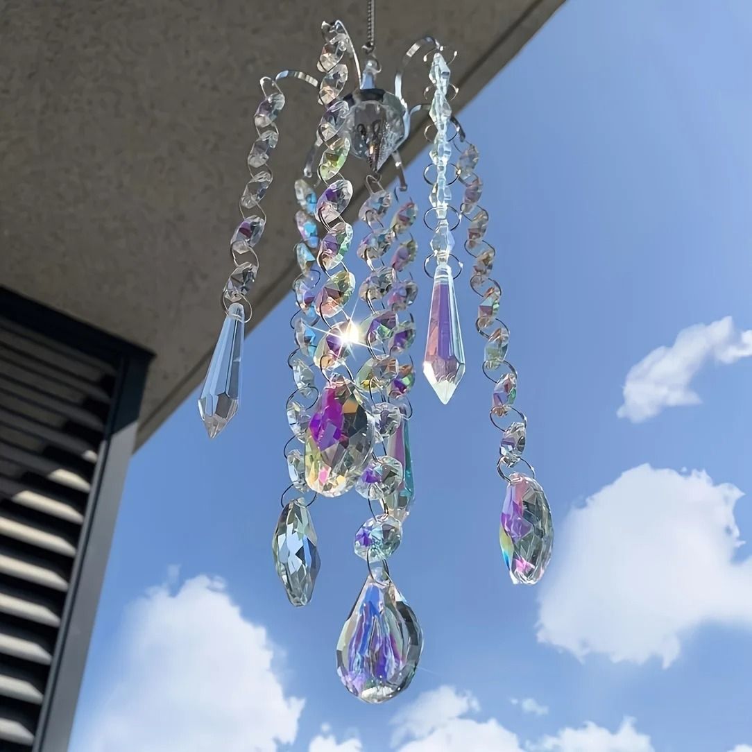 Crystal Suncatcher Rainbow Maker Prism Window Hanging Decor | Inspire ...