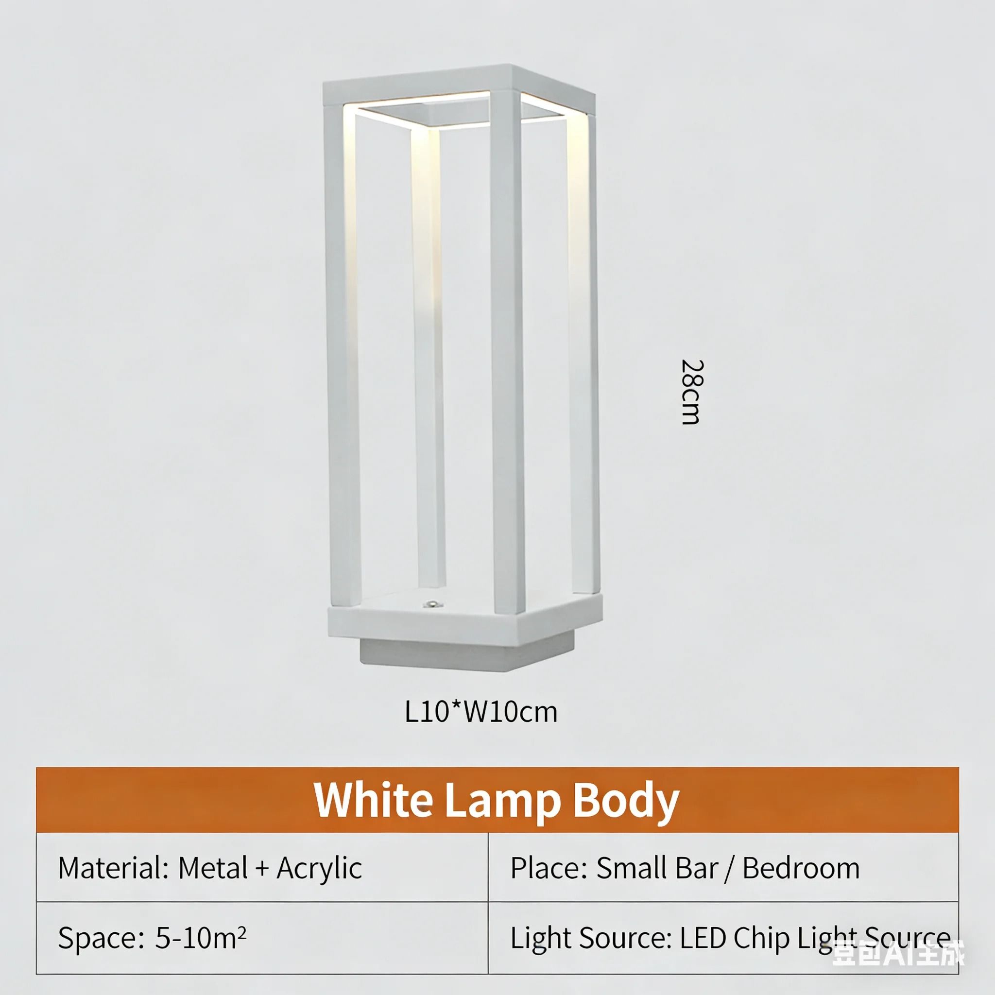 Modern Rechargeable LED Table Lamp Cordless Ambient Lighting for Home and Restaurant