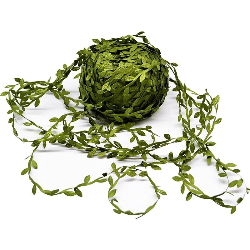 Artificial Vine Leaves Green Leaf Garland Faux Hanging Ivy Decor