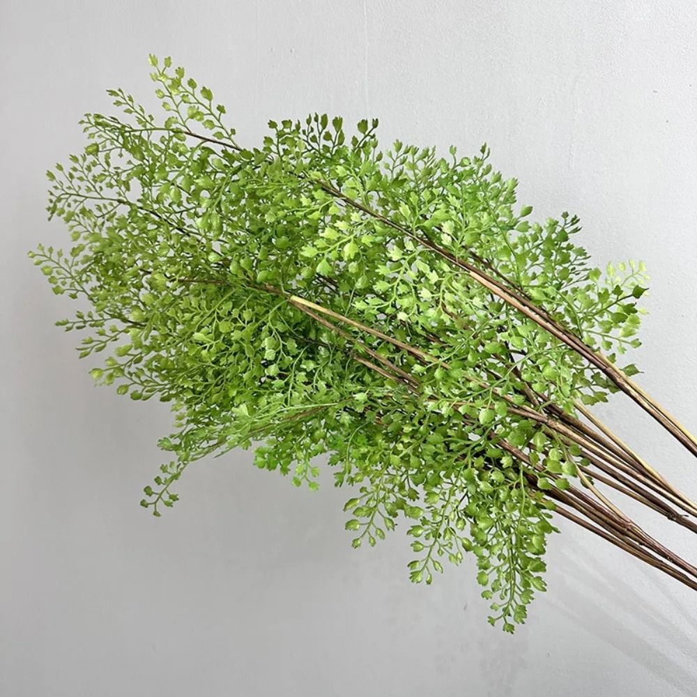 Artificial Pine Branch Realistic Greenery Fake Pine Plant Elegant Holiday Decor