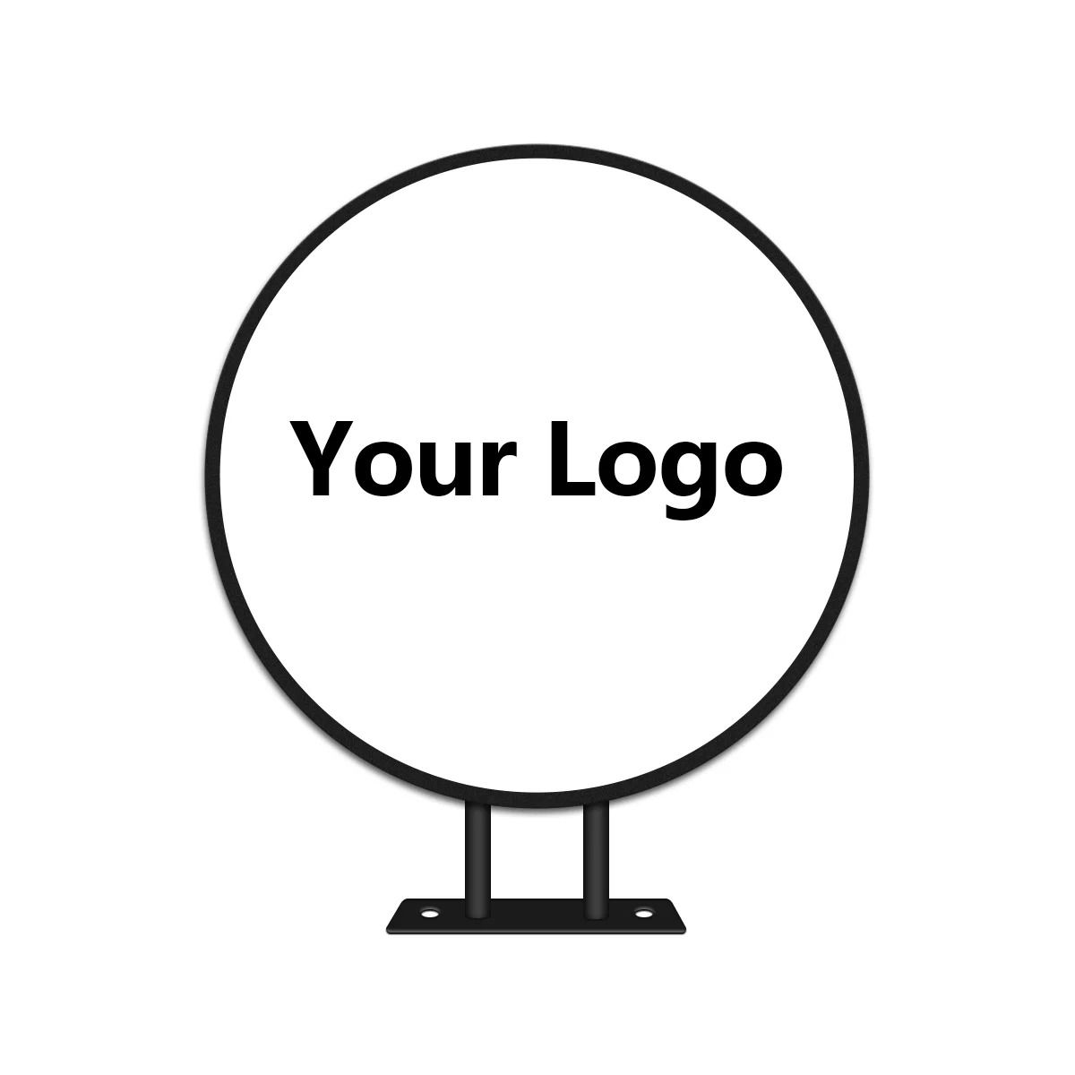 Custom LED Business Sign Double Sided Light Box Illuminated Storefront Logo Sign