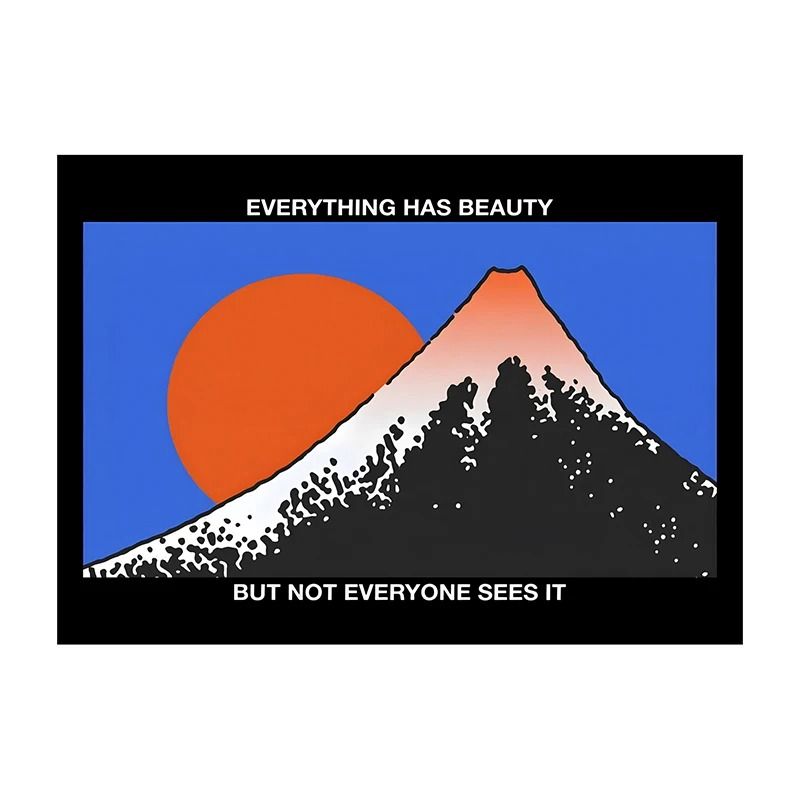 Japanese Koi Bonsai Canvas Wall Art Vintage Botanical Poster