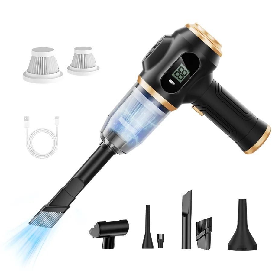 AirTech 2 in 1 Air Duster Vacuum Cordless Handheld Cleaner