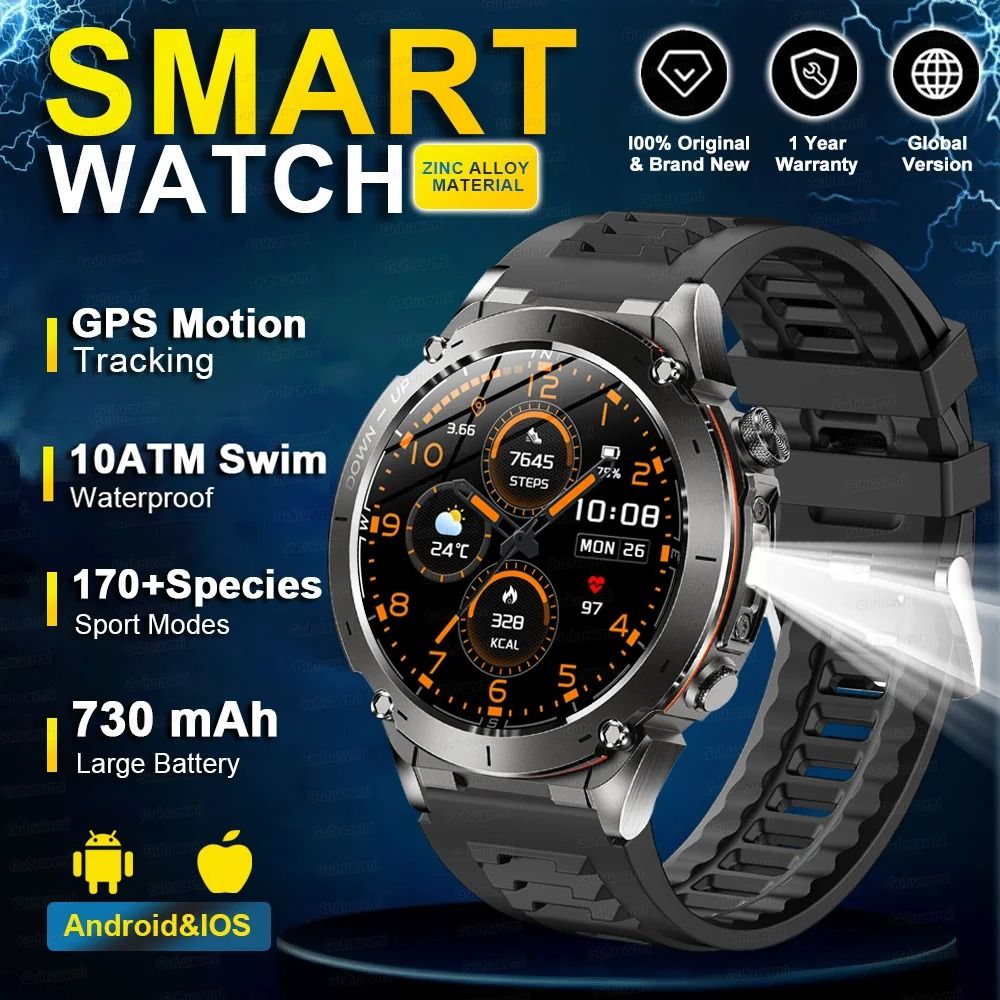 Stratos 4 GPS Smartwatch with AMOLED Display Bluetooth Calling Outdoor Sports Smartwatch