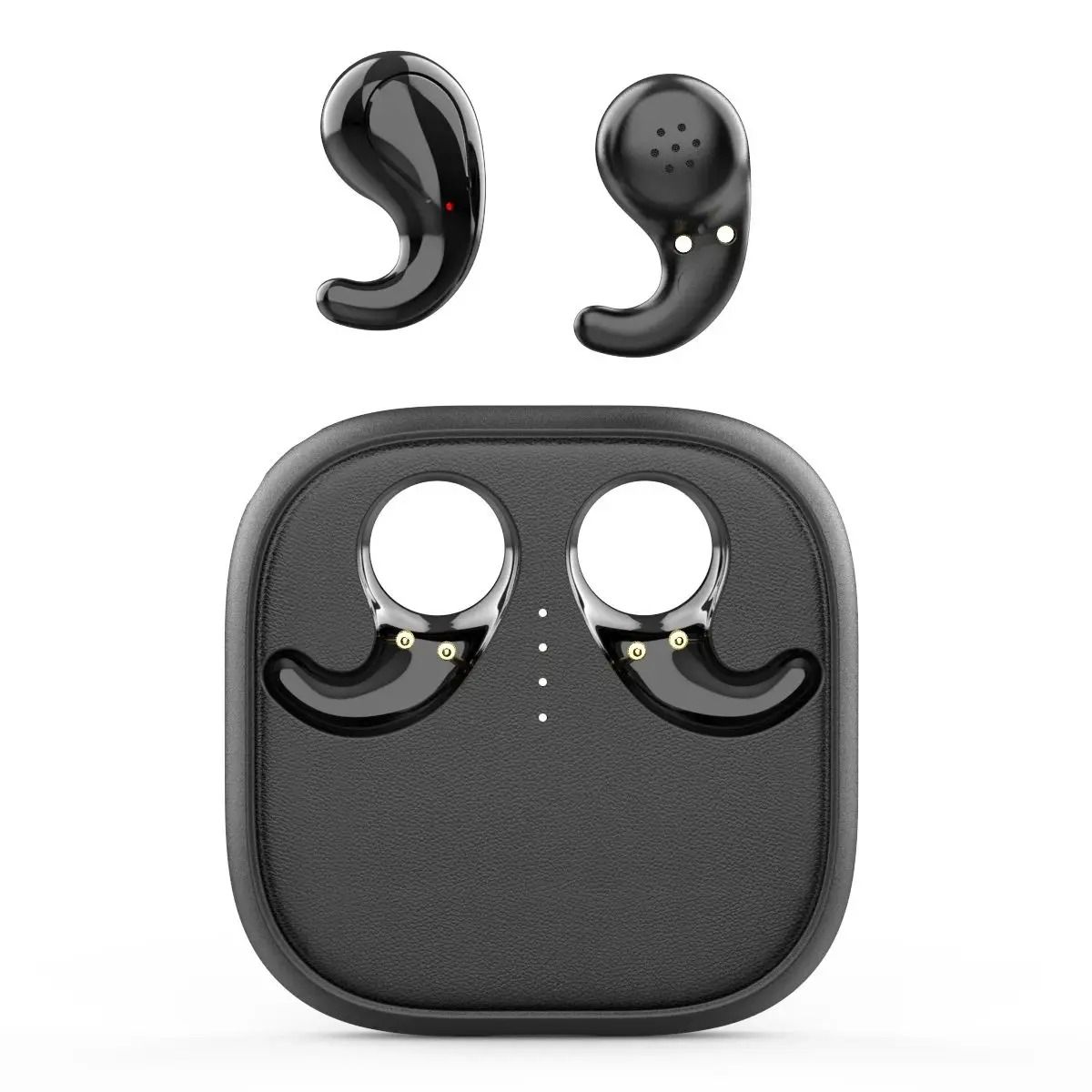 TWS Wireless Earbuds Lightweight Sleep Earbuds with USB C Charging and Comfortable Fit