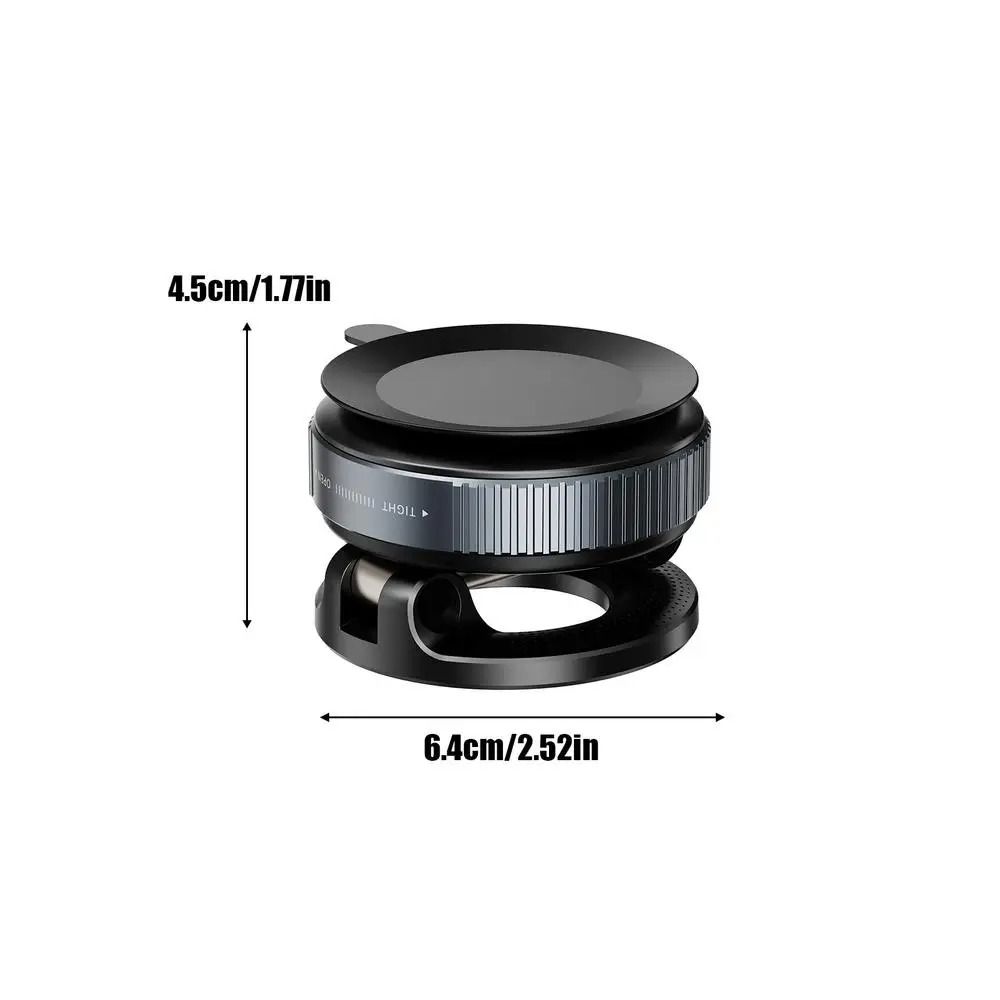 Magnetic Car Dashboard Phone Holder 360 Rotation Foldable Stand