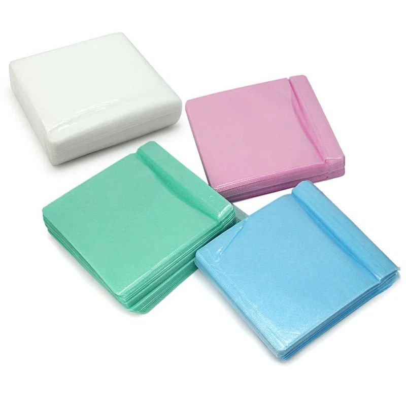CD DVD Storage Sleeves Double Sided Disc Holder Pack 100 Pieces