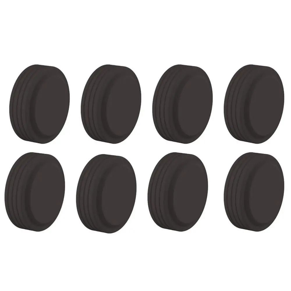 Silent Glide 8 Pcs Silicone Luggage Wheel Covers Set Durable luggage wheel covers for Smooth Quiet T