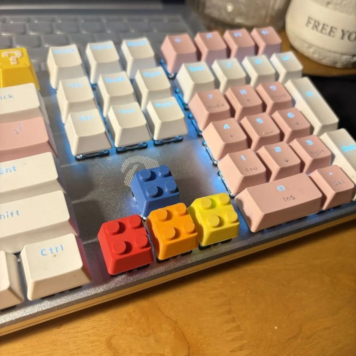 WASD Custom Keycaps Set MX Stem Mechanical Keyboard Gaming Caps