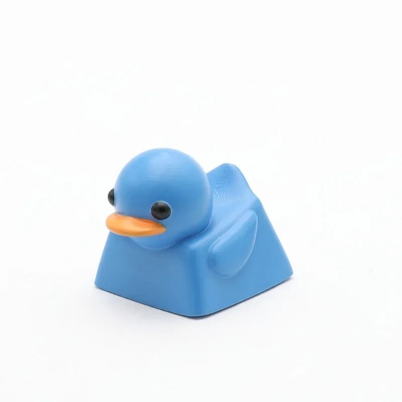 Cute Duck Resin Keycap for Cherry MX Mechanical Keyboard Custom Gaming Keycap