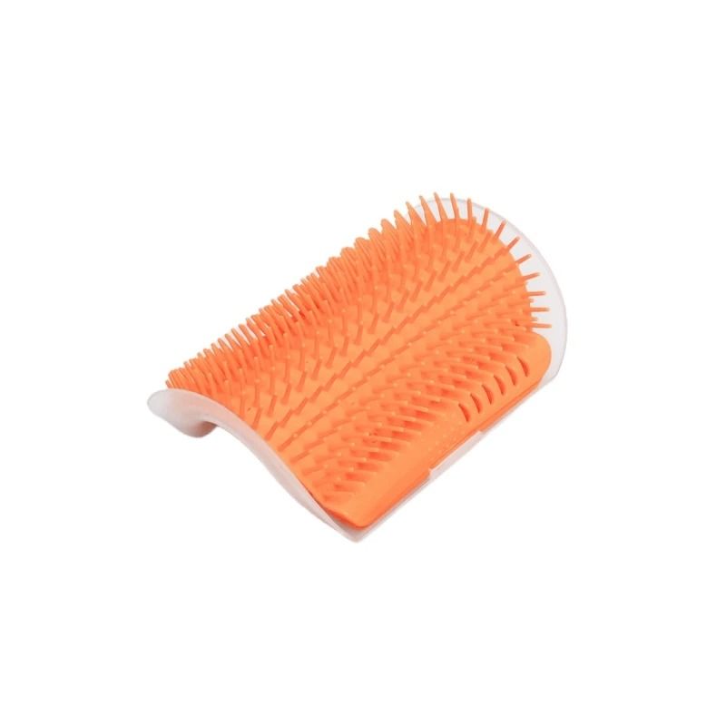 Self Grooming Cat Scratcher Brush Wall Mounted Pet Hair Remover and Massager