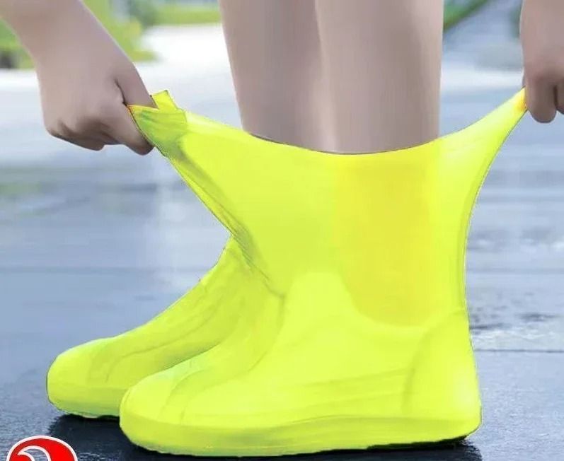 Waterproof Silicone Shoe Covers Reusable Anti Slip Rain Boot Protectors