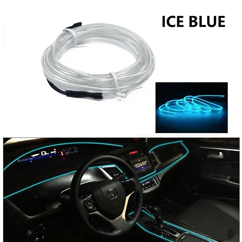 Car LED Ambient Light Strip Interior Dashboard Decorative Neon Atmosphere Lighting