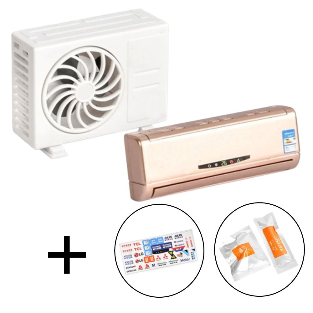 Solar Powered Car Air Vent Fan Dashboard Air Conditioner Blower Decor
