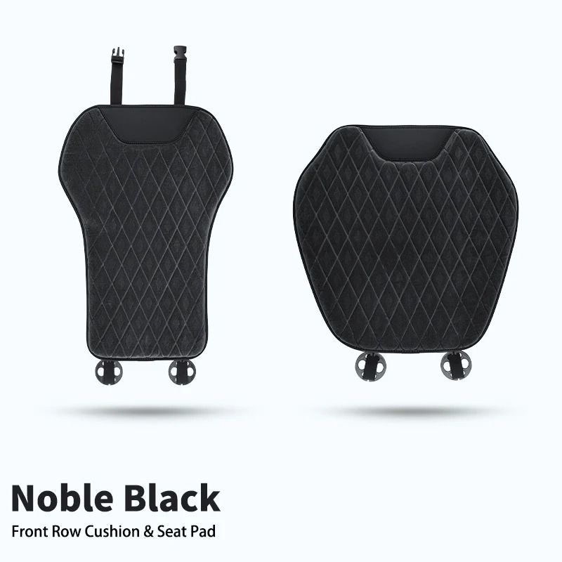 Universal Flannel Car Seat Mats Non Slip Seat Protector Cushion Covers Set