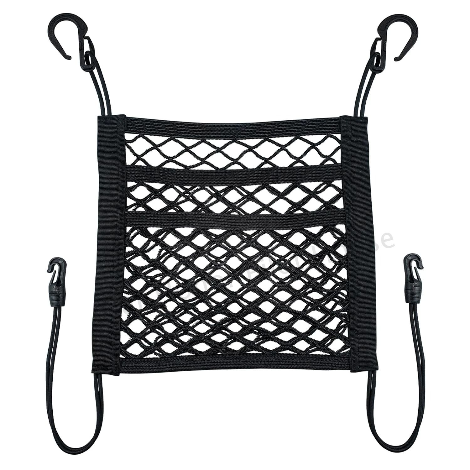 3 Layer Car Seat Back Organizer Net Storage Barrier Pocket