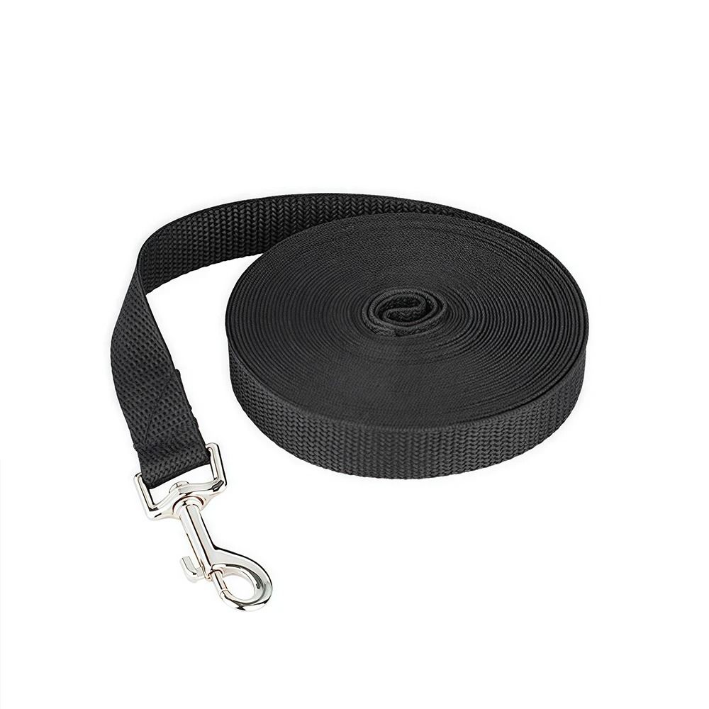 TrailFlex Long Nylon Dog Training Leash for Outdoor Walking