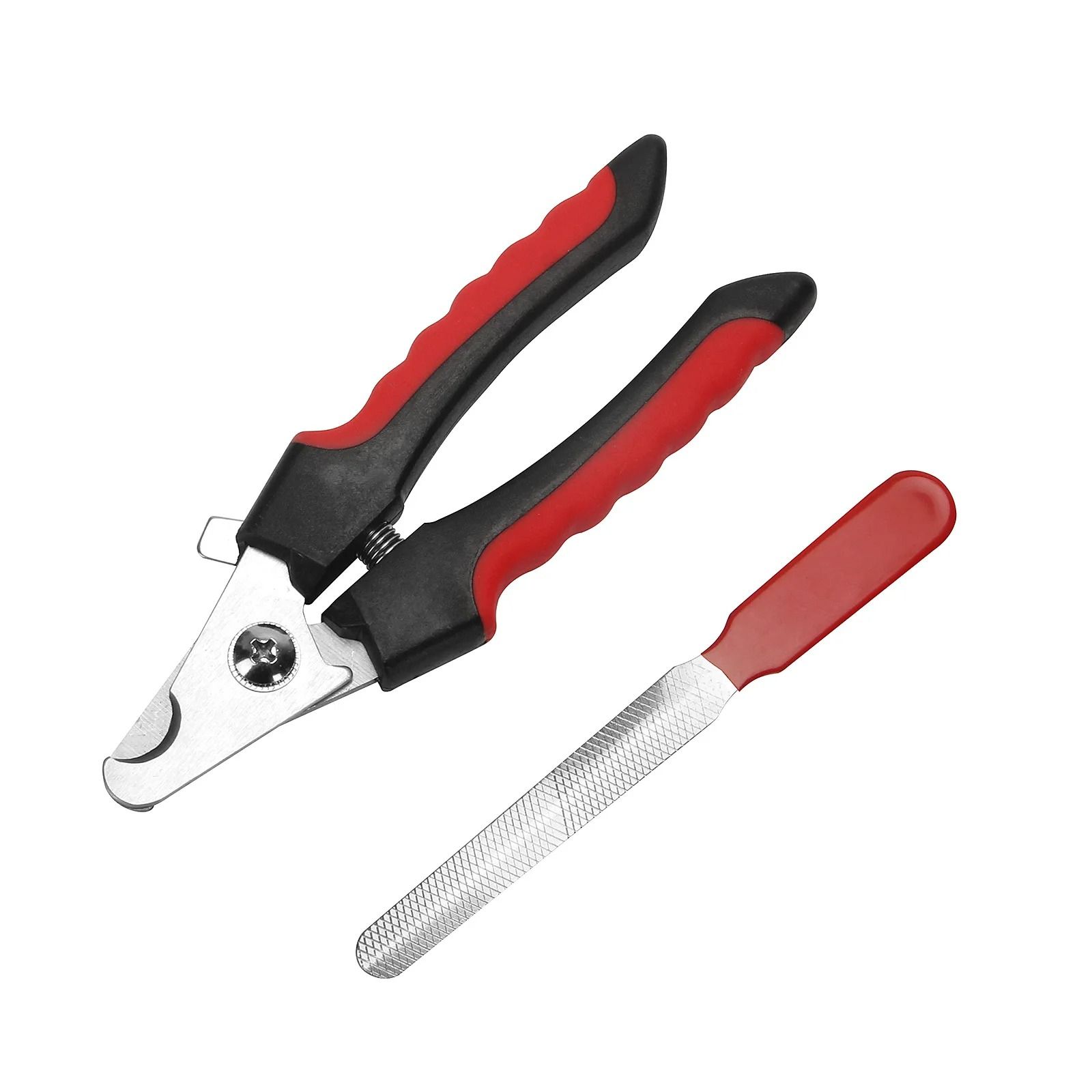 TrimEase Stainless Steel Pet Nail Clippers for Dogs and Cats