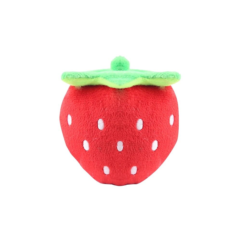 Corduroy Plush Dog Squeaky Toy Bite Resistant Chew Toy for Small and Medium Dogs