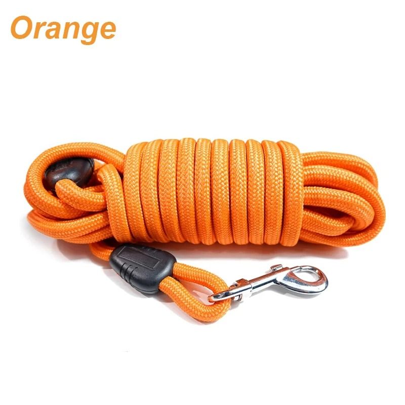 Heavy Duty Long Training Dog Leash Nylon Recall Lead for Medium and Large Dogs