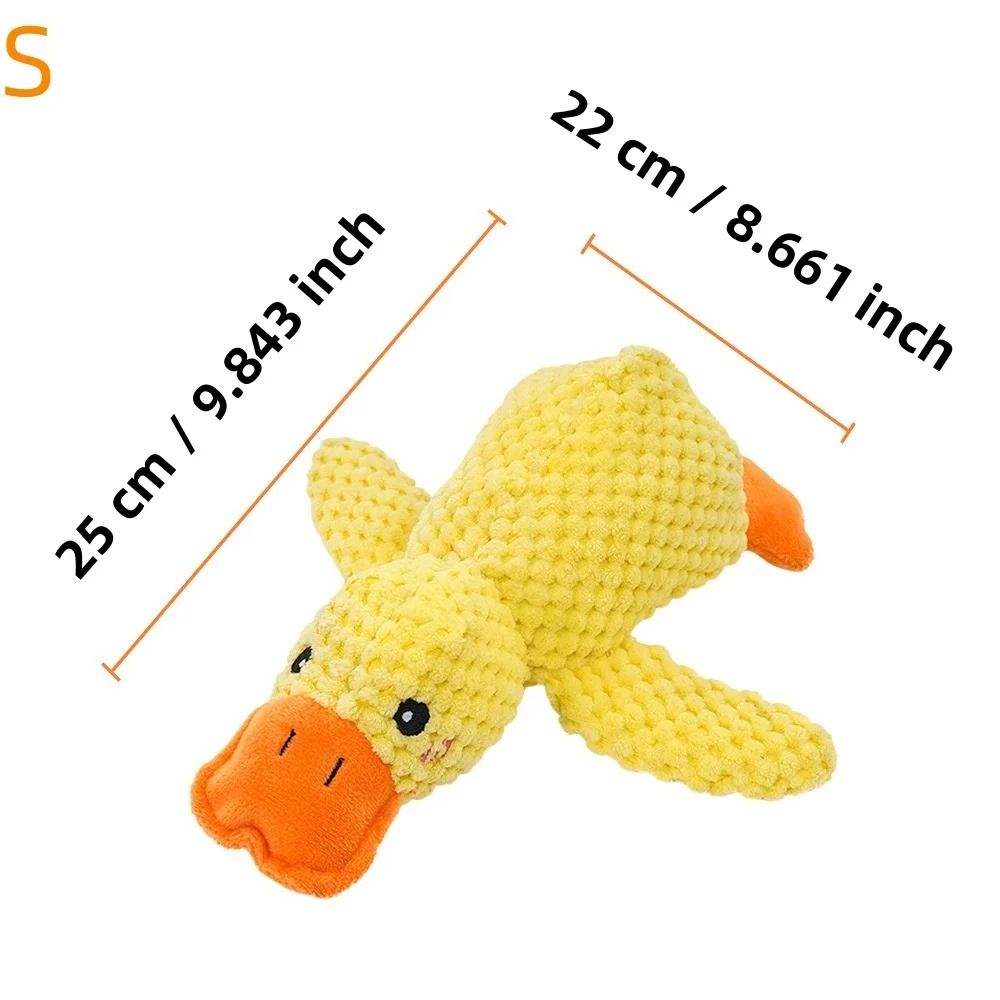 Plush Squeaky Dog and Cat Toy for Teething Puppies and Boredom Relief
