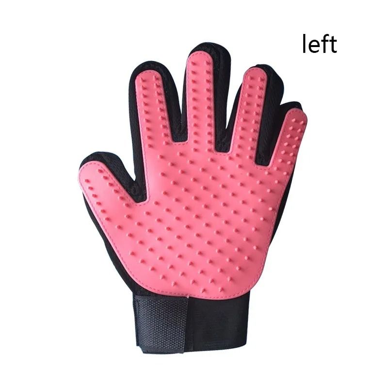 Deshedding Pet Grooming Glove Hair Removal Massage Brush for Dogs and Cats