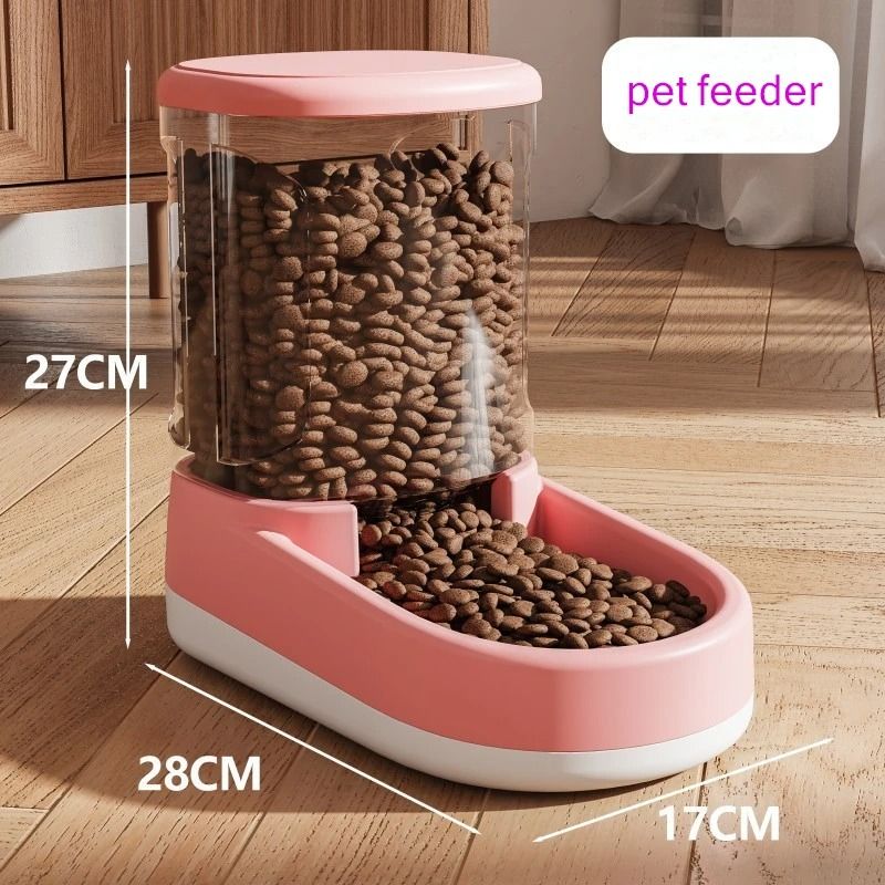 FreshFlow Automatic Pet Water Dispenser and Food Feeder Set for Cats and Dogs