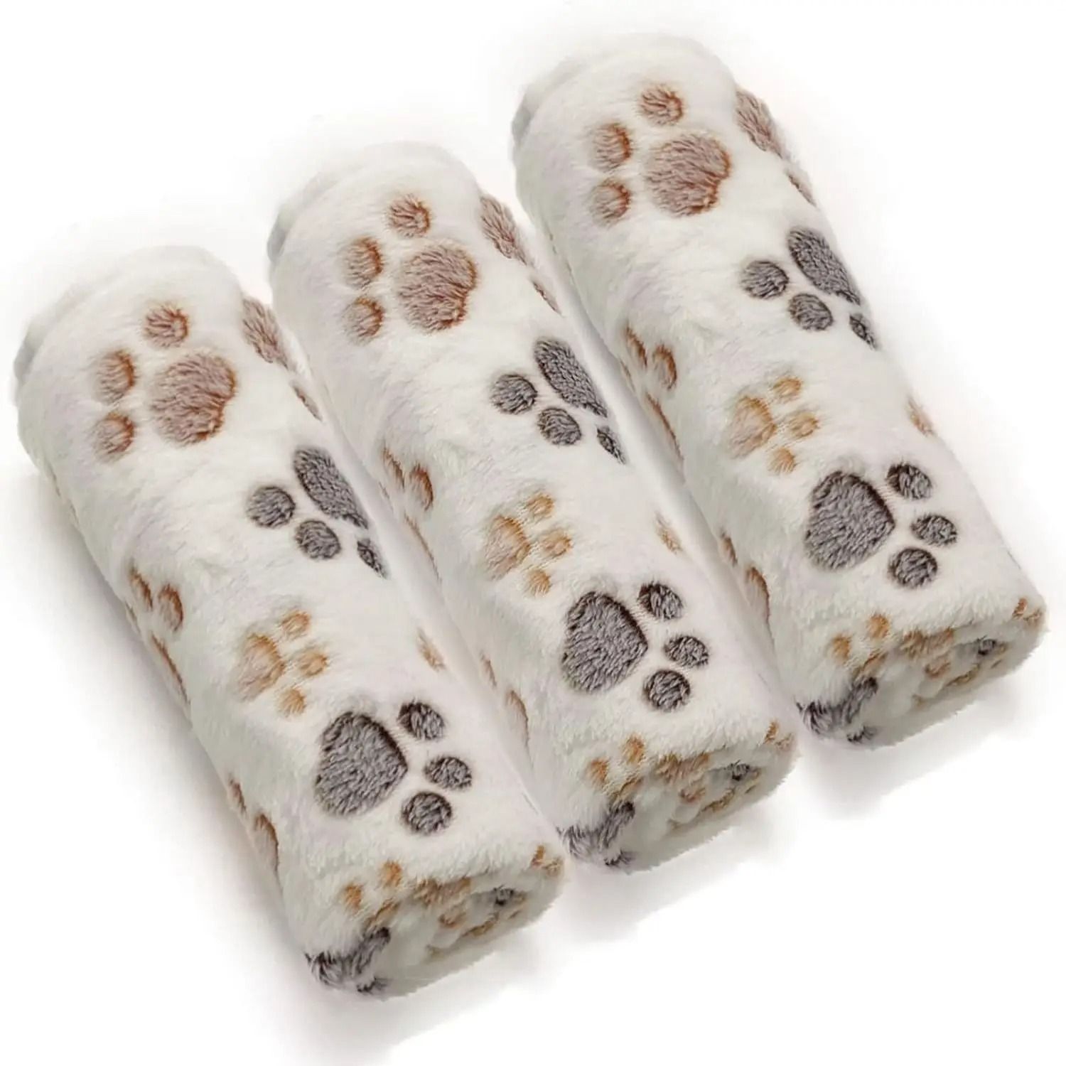 Super Soft Fleece Pet Blanket Warm Flannel Sleep Mat for Dogs and Cats
