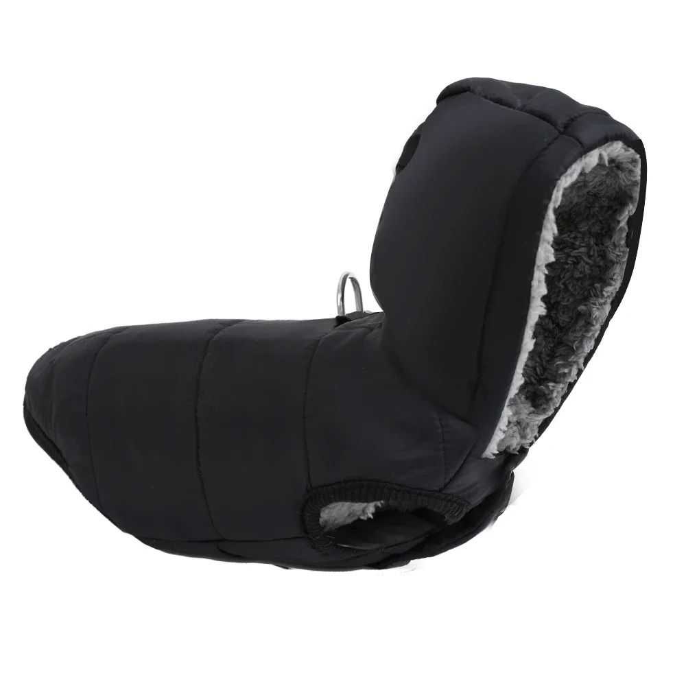 Waterproof Winter Pet Hoodie Jacket Warm Fleece Cat and Small Dog Coat with D Ring