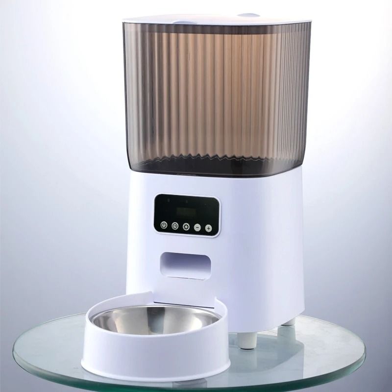 Smart Automatic Pet Feeder with Camera WiFi Food Dispenser for Cats and Dogs