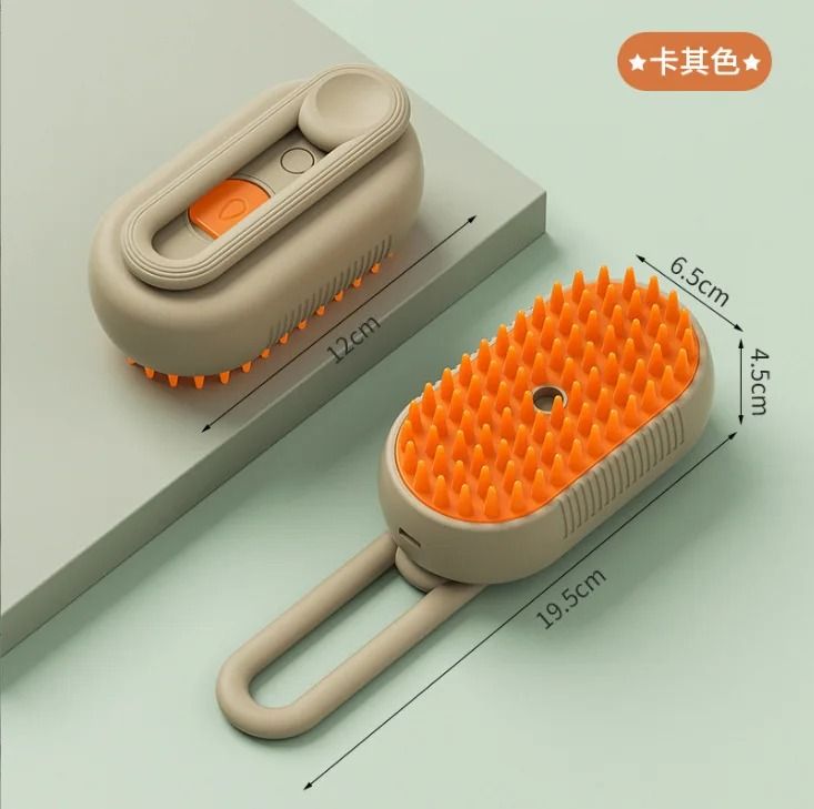 Electric Pet Spray Comb Hair Removal Massage Brush for Cats and Dogs