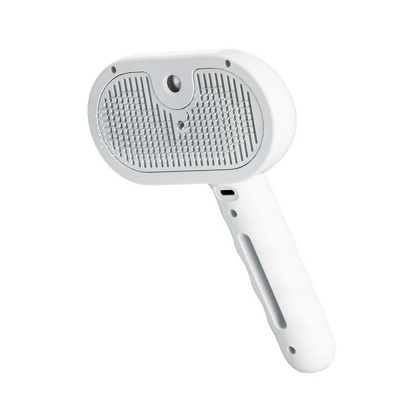 Steam Massage Pet Grooming Brush with Soft Round Teeth Hair Removal Comb
